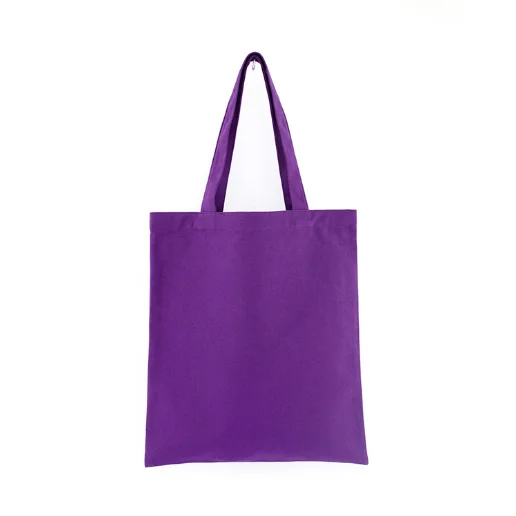 purple canvas backpack
