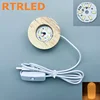 6cm-Warm Light-Natural Wood Color