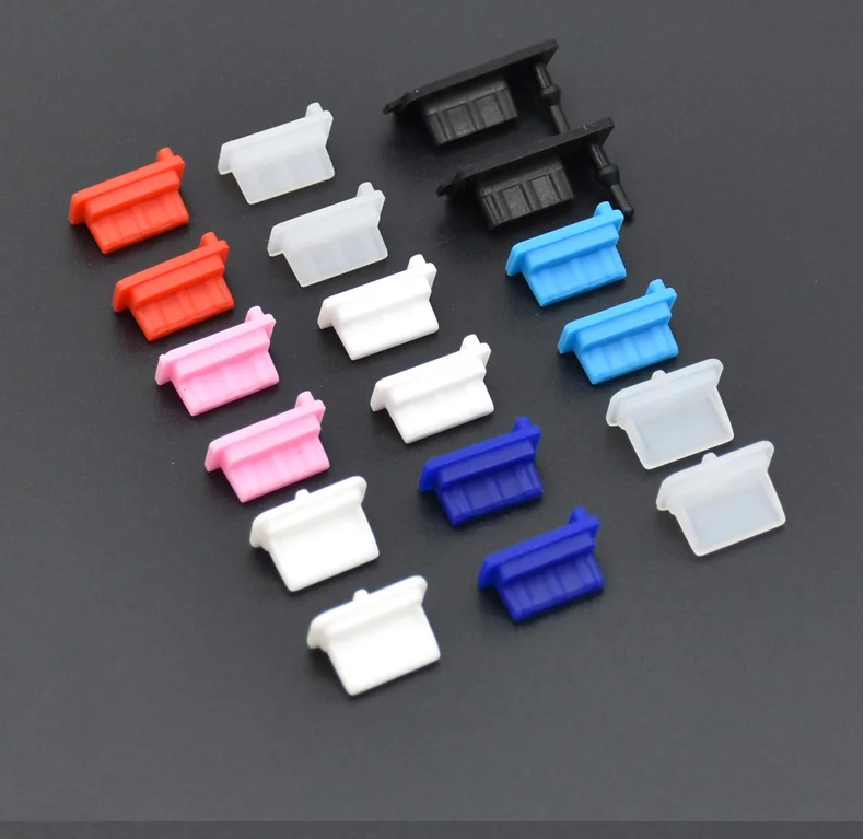 Цветная противопылевая заглушка для ноутбука, настольного компьютера, USB-порт, силиконовая крышка, стопор, компьютерные аксессуары