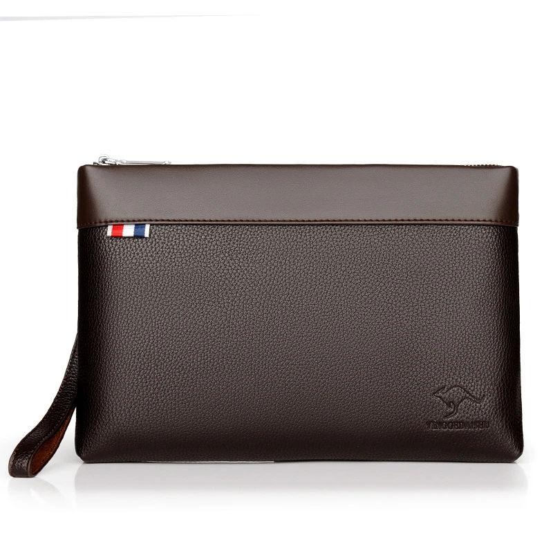 FSD.WG Mens Clutch Bag Man Purse Handbag 12 inches Large Hand Bag Big  Clutch Wallet