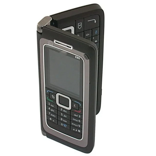 Free Shipping Original Cheap Unlocked Classic Flip QWERTY Full Keyboard Mobile Cell Phone E90 for NK by Post