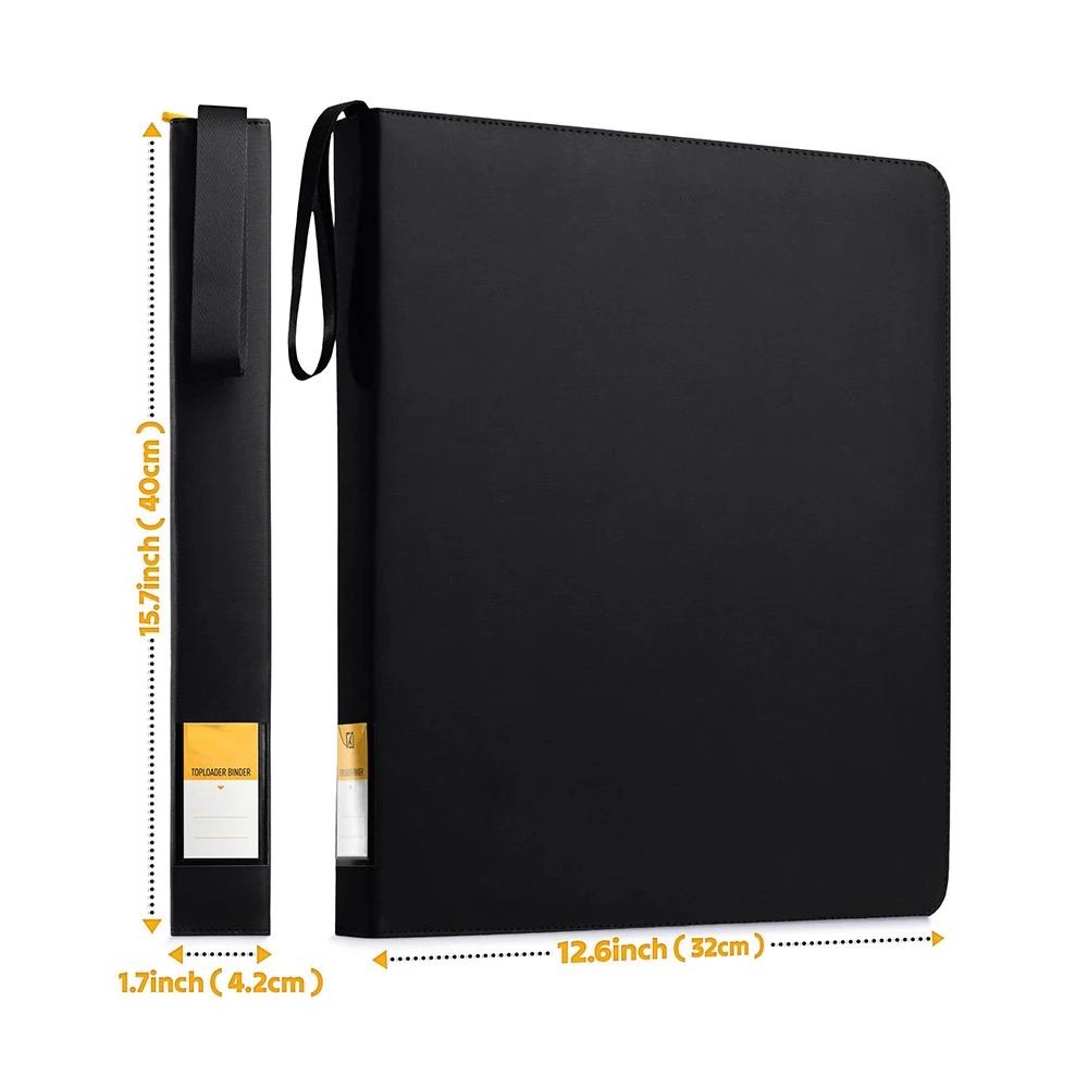 single spoiler in a grade card Amazon.com: Toploader Binder,Toploader Hard Cases, 9-Pocket Pages Sleeves  Hold up 288 Cards.Toploader Card Binder with Sleeves for “3×4” rigid，Card  Holder(black) : Toys & Games