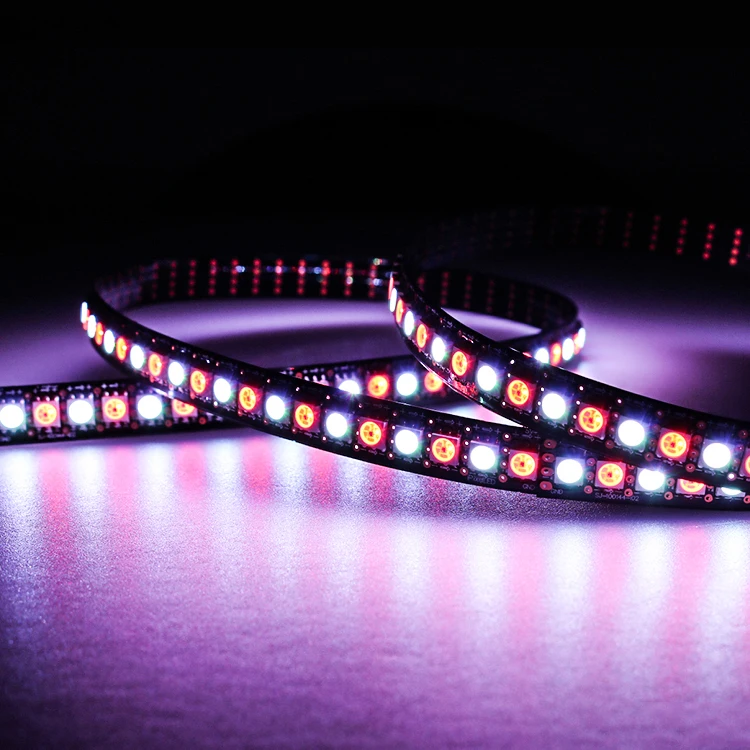 Led Digital Strip Matrix 30/60/144Leds Addressable RGB 5V 12V  WS2812b Led Strip Magic Color Pixel Led Strip Light