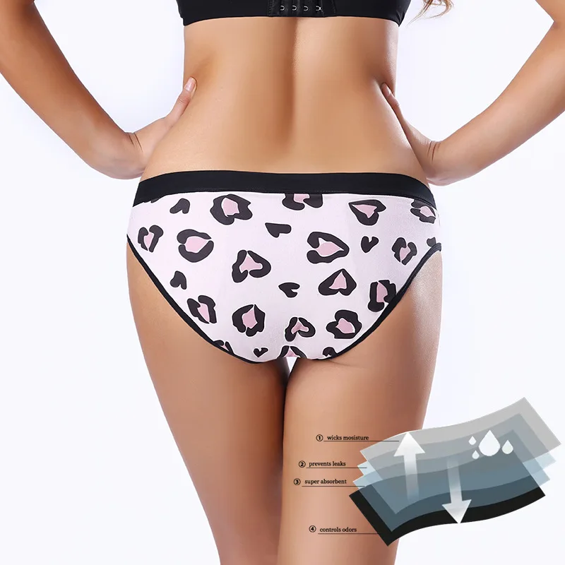 printed teen period underwear leak proof