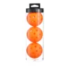 แพ็ค 3 ลูก x 40 รู [สีส้ม] [บรรจุในถังพลาสติก]