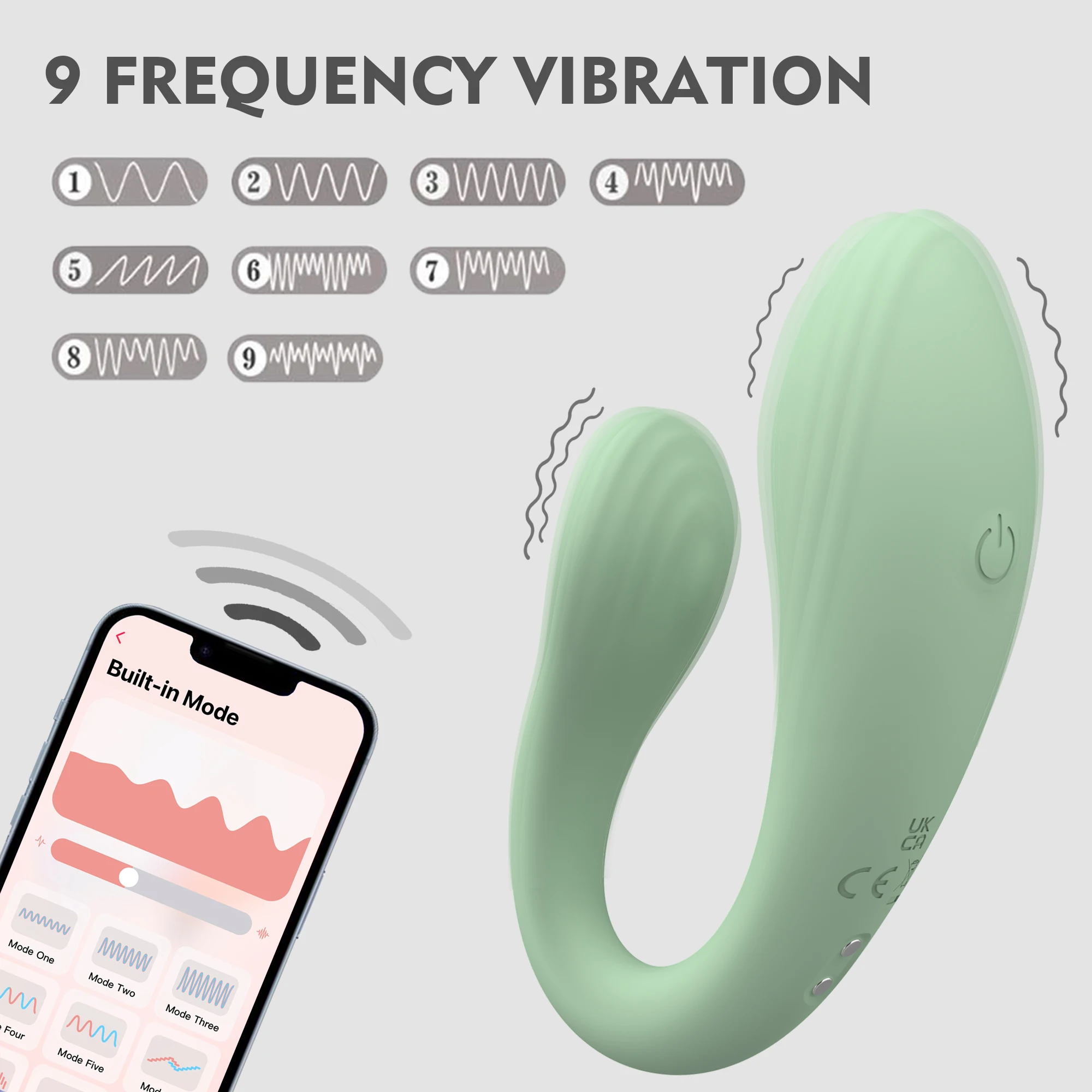 WINYI 2023-2024 App Controlled Vibrator Men Ring Anal Plug  Masturbator Sex Toy Panty Wireless Wearable Vibrator for Woman