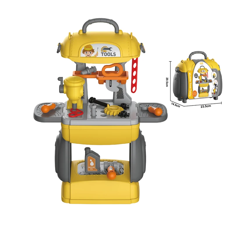 
 2020 Новое поступление 3 в 1 Обучающие ролевые игры бытовой набор инструментов игрушки для детей  