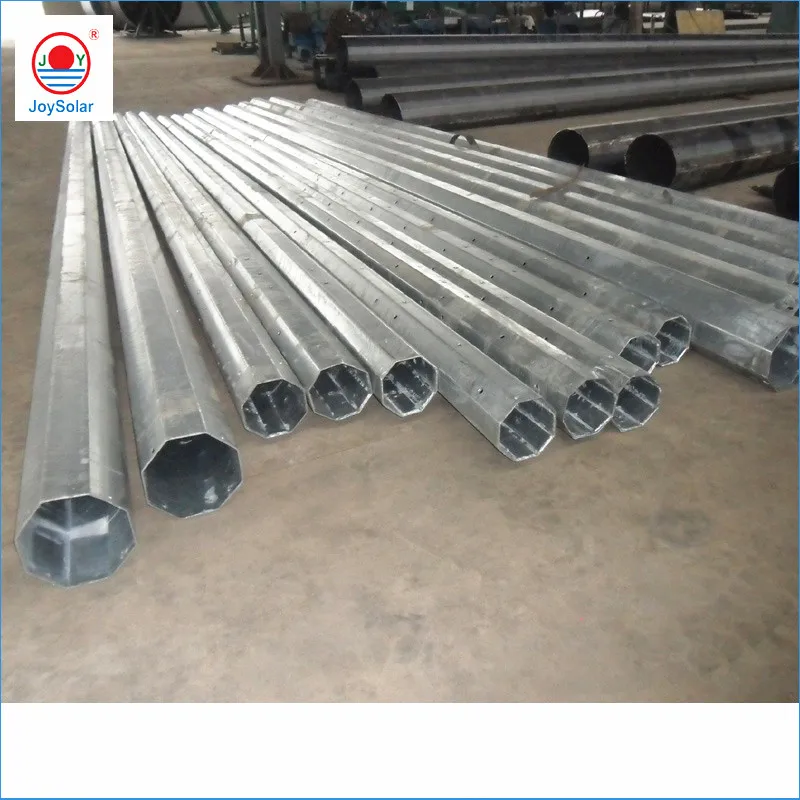 Оцинкованная наружная солнечная лампа электрический столб