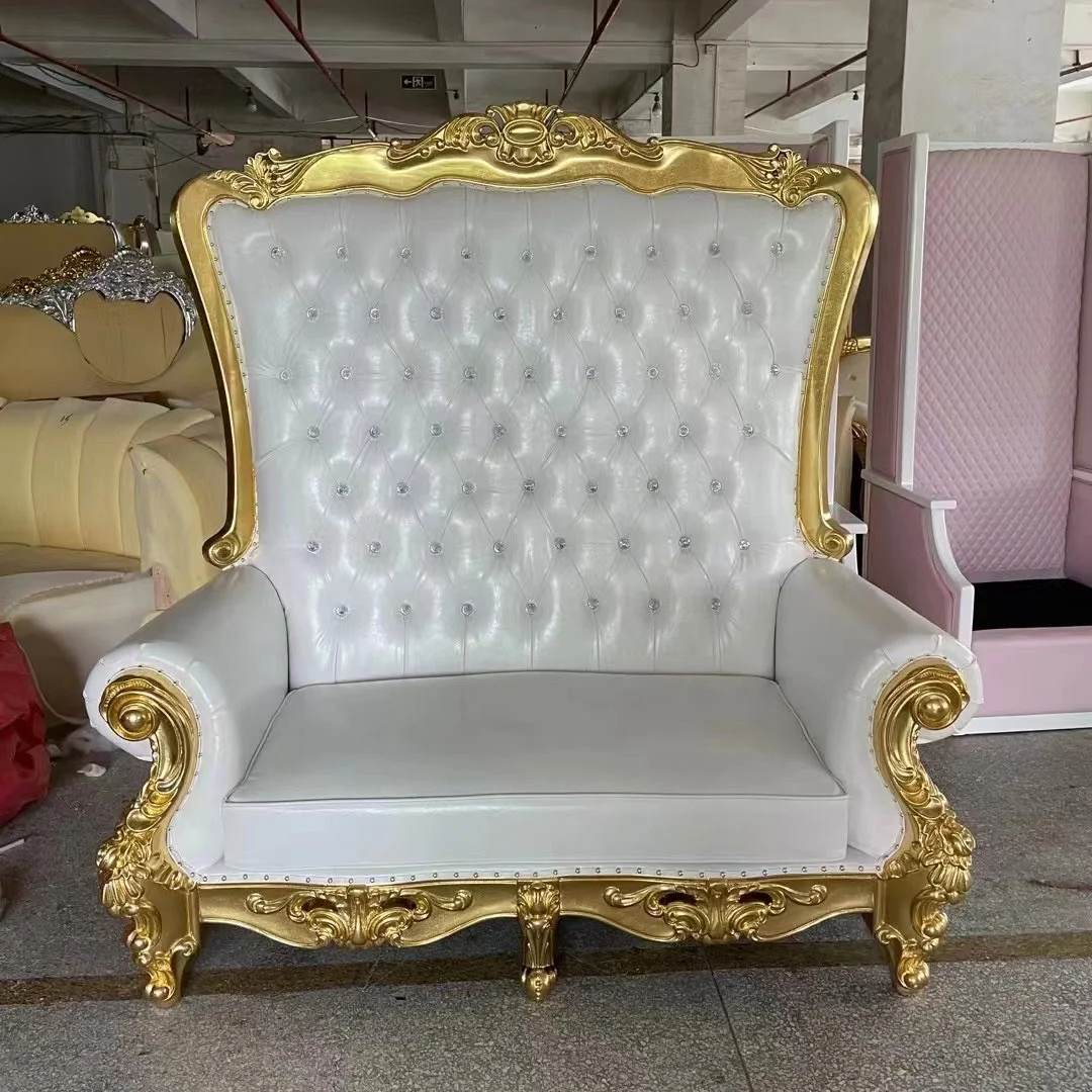 New Arrived Royal Wedding Loveseat Sofa Wedding Velvet Sofa Wedding New