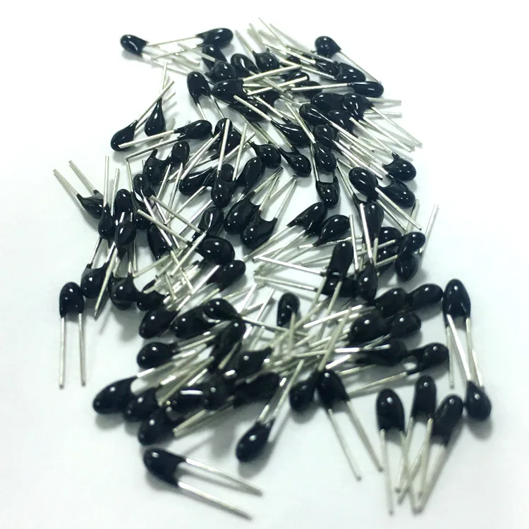 Temperature 25°C, measured resistance 10KΩ, small black head plug-in NTC thermistor