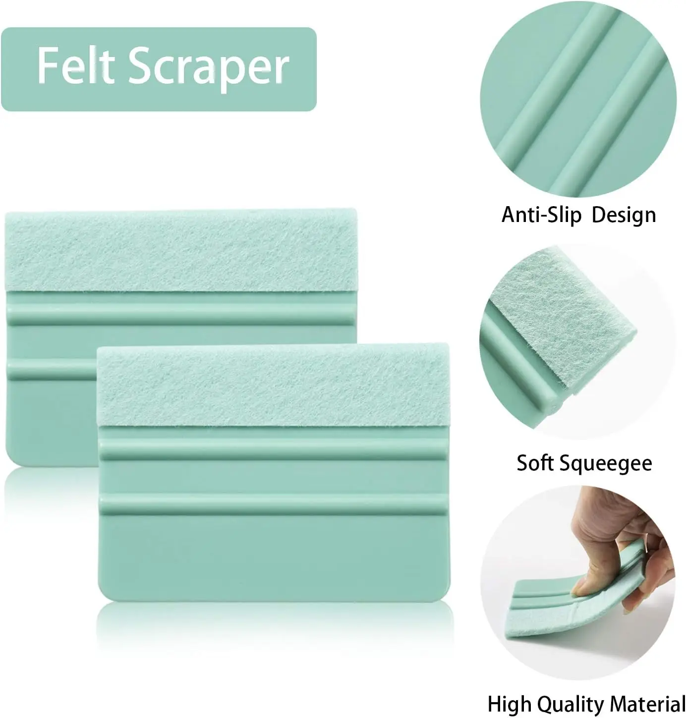 Заводская цена индивидуальные самоклеящиеся войлочные прокладки скребок для окон автомобиля автомобильный оттенков инструмент