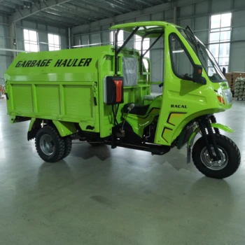 High quality Tricycle 3 Wheel Waste Motorcycle Mini Electric Tricycle Garbage Dumper Truck