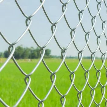 Galvanized 6x12 Chain Link Temporary Fence Panels Vinyl Coated Chain Link Fence For America