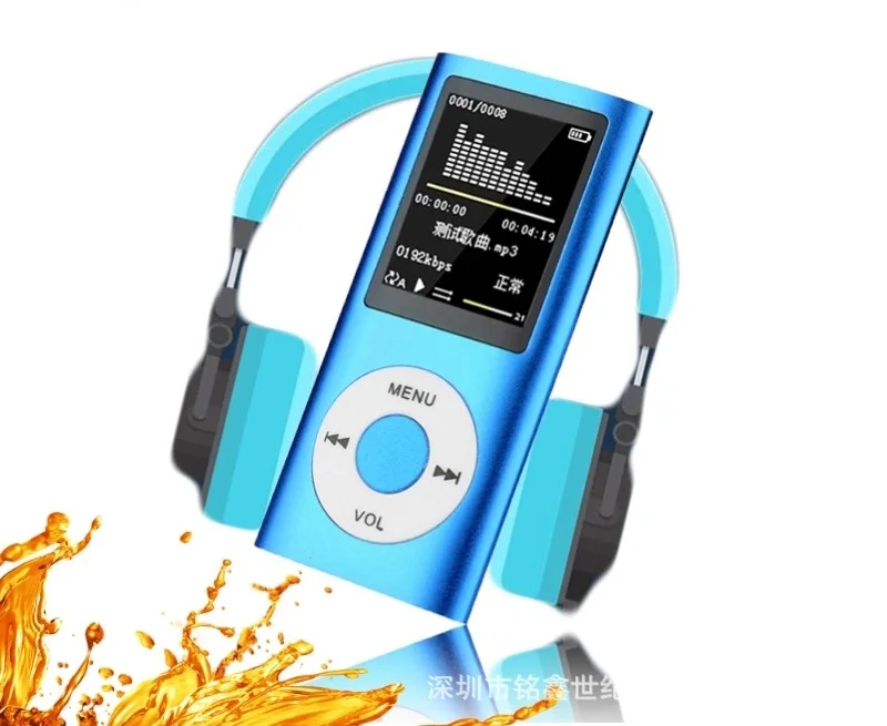 MX-890 Classic Mp4 Player with 1.8-inch High-definition Screen Video Mp3 Player E-book Student Walkman FM RADIO Sound Recording