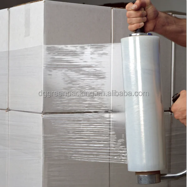 Lldpe Stretch Film Custom Mini Manual Cling Pallet Wrap Pe Stretch Film ...