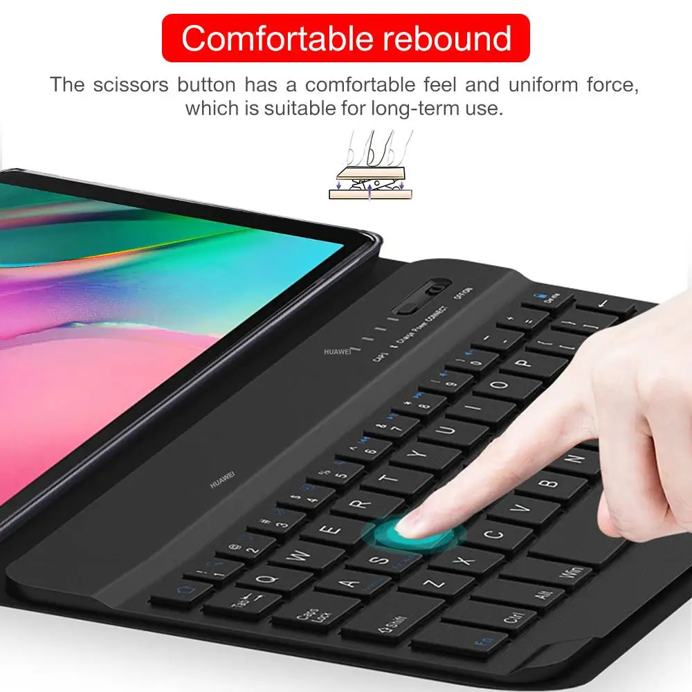 Wireless Ultra Thin Keyboard Cover Case For Huawei Mediapad T3 10