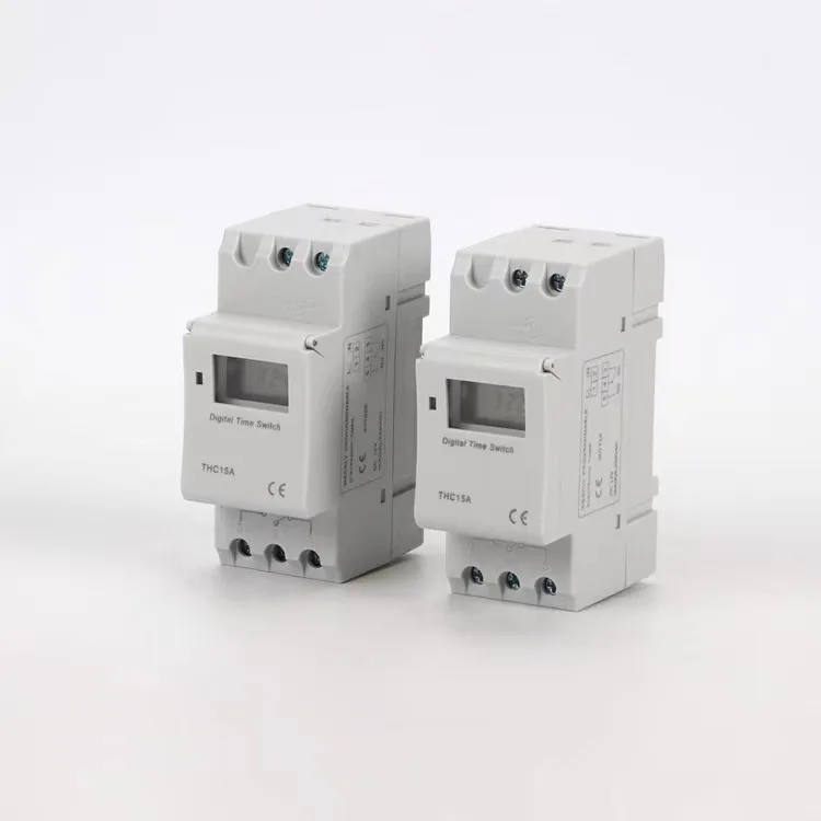 THC15A Digital Timer Switch 220V Automatic Street Lamp & Water Pump Control Timing Switch