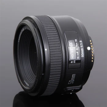 YONGNUO YN50mm F1.8 Lens Large Aperture Auto Focus Lens Fixed Standard Prime Lens Compatible with AF MF DSLR Camera detail image