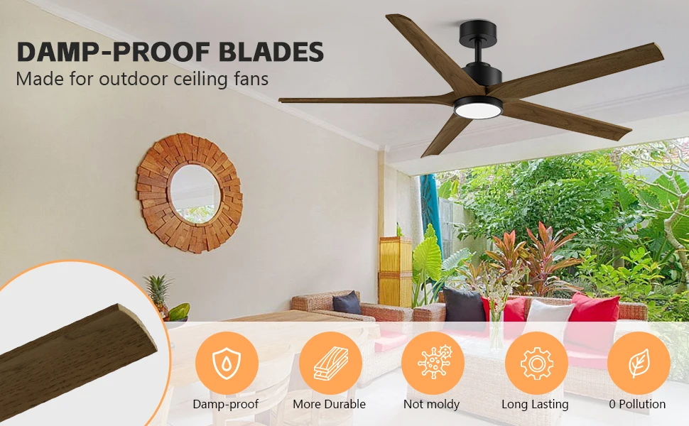 Ceiling Fan, CFM, 6400CFM, 40W - detail 8