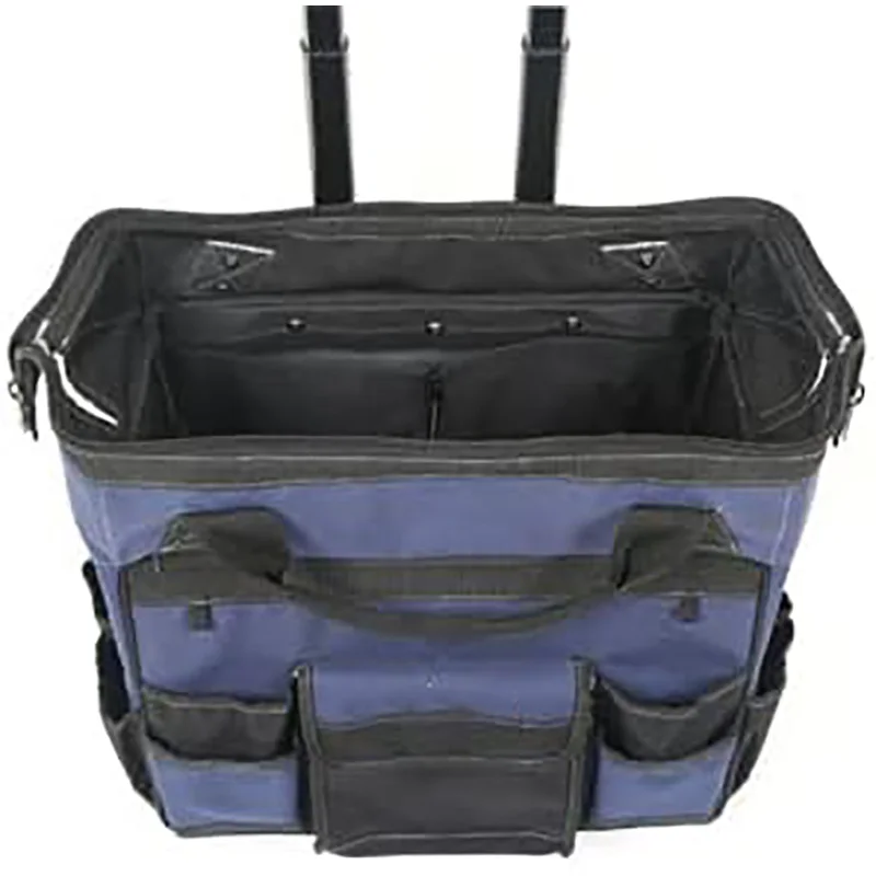 Large Capacity Portable Wheels Tool Tote Bag Waterproof Tool Storage ...