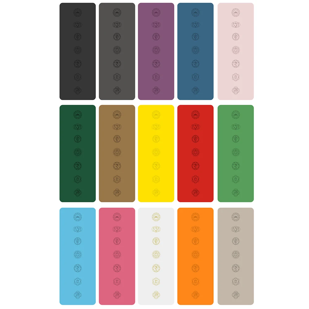 Онлайн Высококачественный Экологически чистый водонепроницаемый гимнастический коврик для йоги из натурального