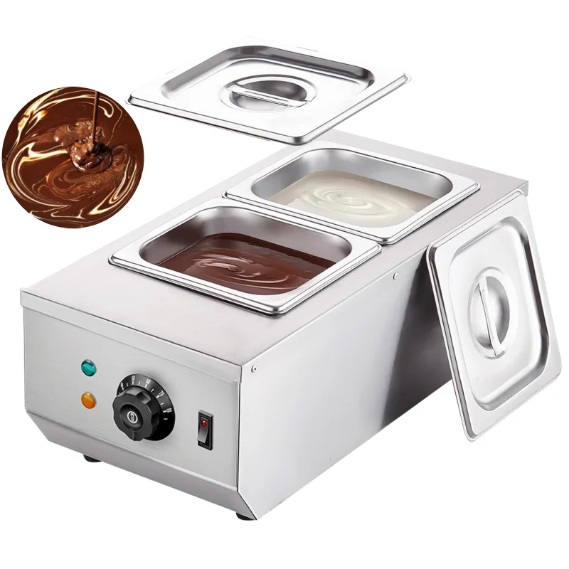 2 Cans Commercial Electric Machine to Melt Chocolate Nuts peanuts 1 kg 220v/110v Candy Melts Chocolate