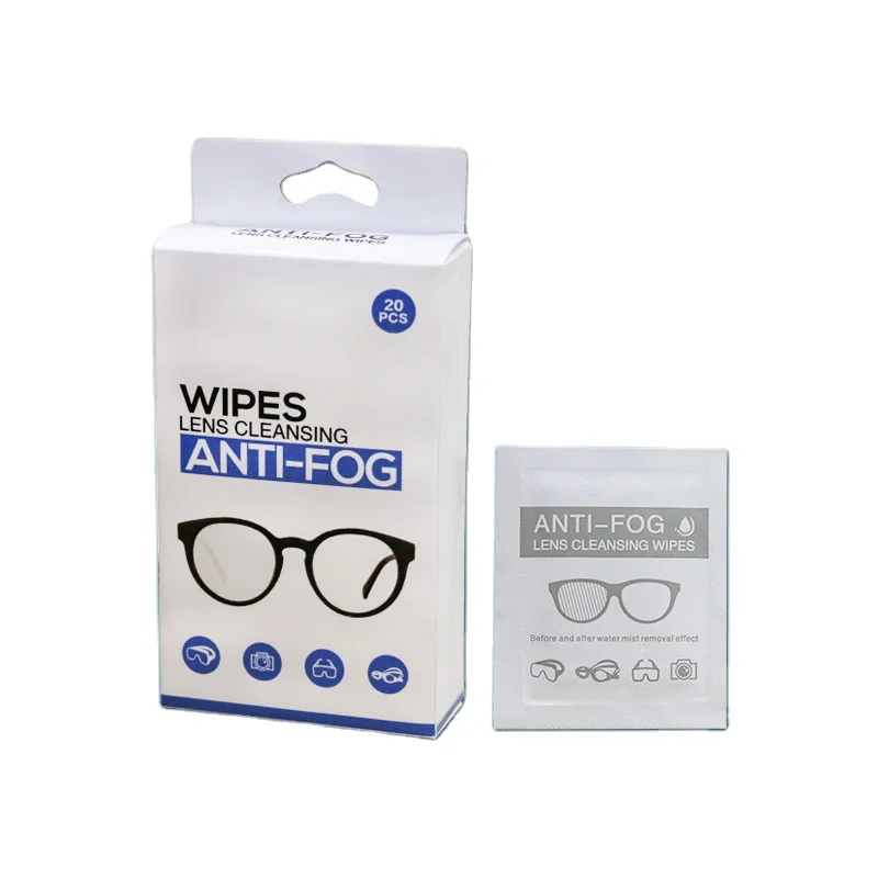 Premoistened Lens Wipes Eyeglasses Cleaning Anti Fog Wipes Fog For