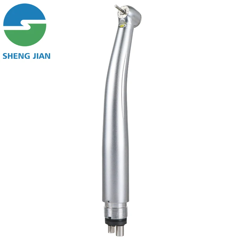 Dental Handpieces Push Button Turbine 5 Water Spray 4 Holes Shadowless