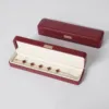 Scatola per bracciale bordeaux