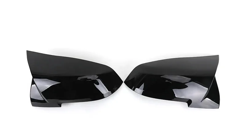 M Sport Style Glossy Black Rearview Door Side Mirror Cover Cap For Bmw ...