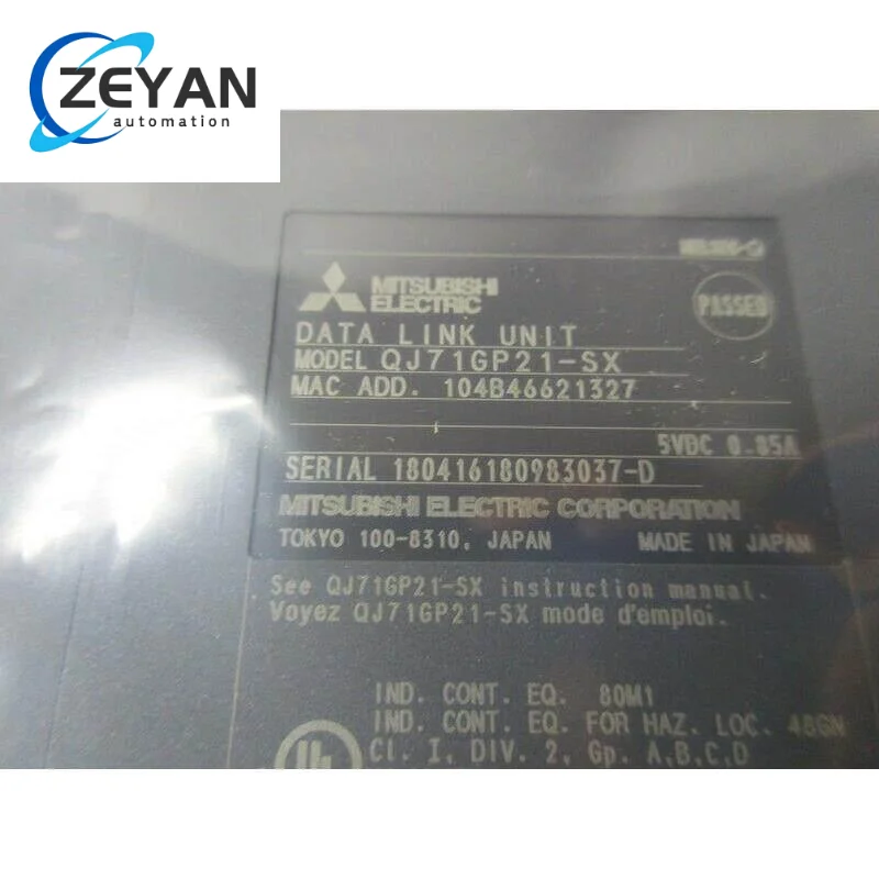 Genuine Original Mitsubishi Q Series CC-Link IE Module QJ71GP21-SX