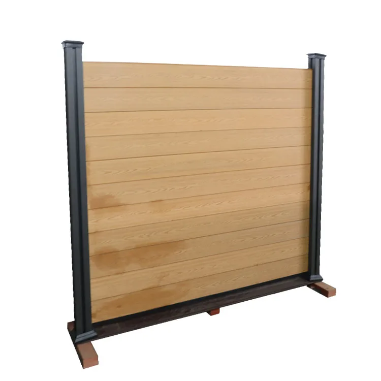 WPC Fence Boards Privacy Gardening Fence Panel Wooden Composite Fence Slats