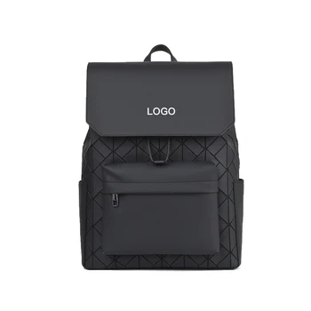 Small quantity custom logo High Quality Waterproof Business travel bag school bags design men's backpacks Leather Laptop bag