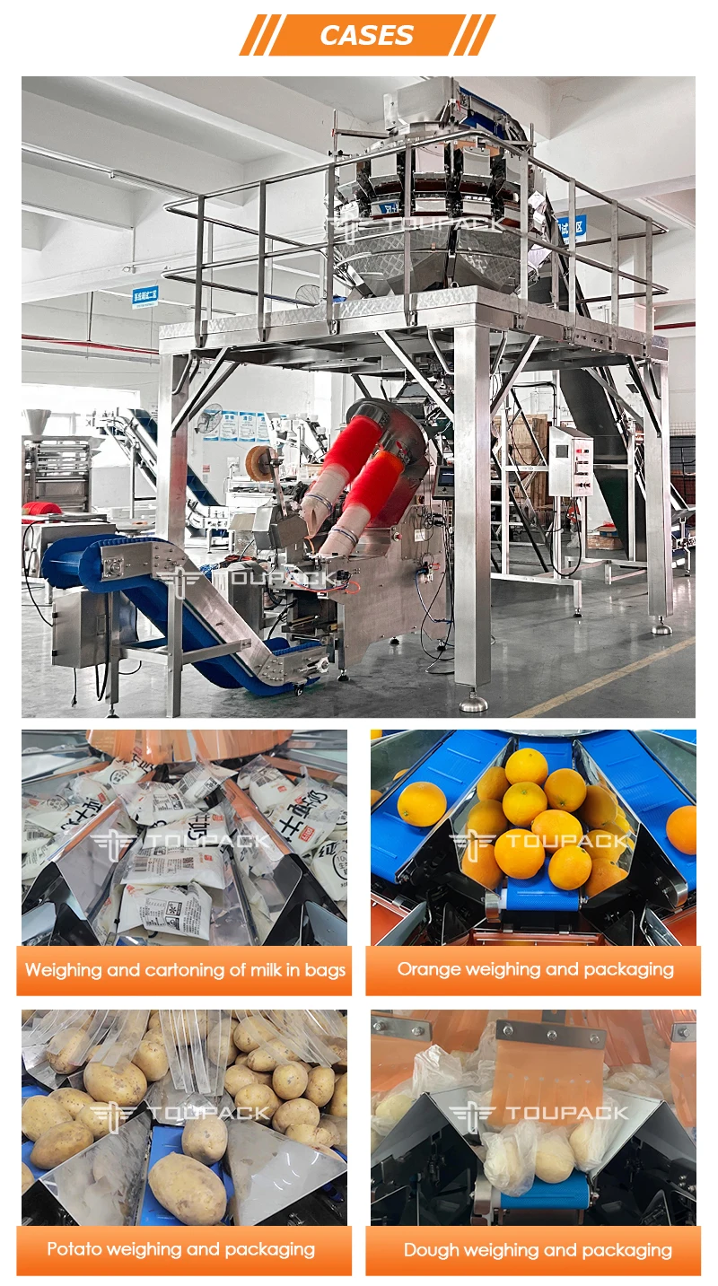 Continuous Stainless Steel 304/316 Mesh Bag Packaging Machine with 25-40 BPM Speed for Fast Sealing