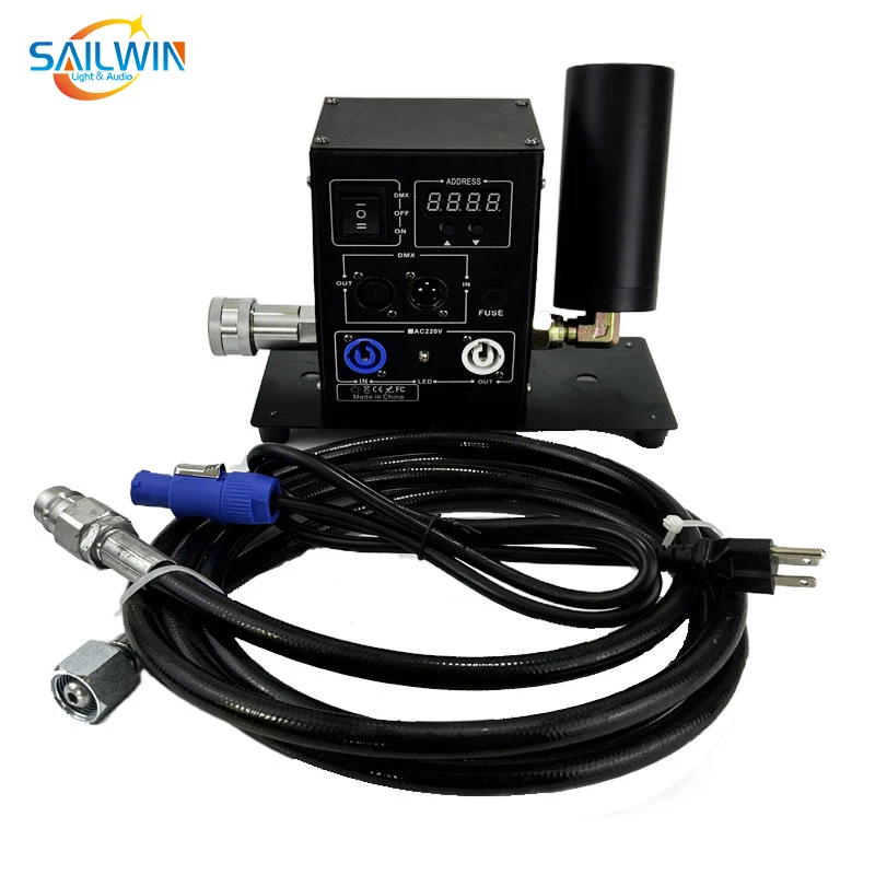 CO2 Jet Machine Stage Effect DJ up Smoke Fog Machine Stage Lights with  Carbon Dioxide Special Effects Smoke Machine