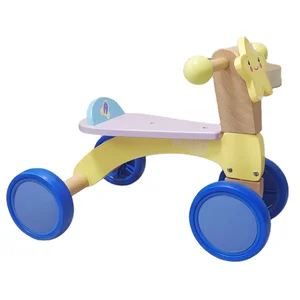 Best-selling Children's  Wooden Baby Balance Bike Toys for 12-36 Months Non-Pedal Baby Walker Gifts ForMulti-functional