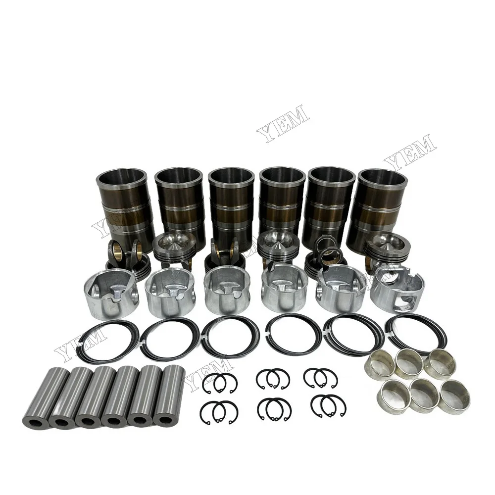 C9 Cylinder Liner Kit Fits for Caterpillar Engine Parts With Warranty 6
