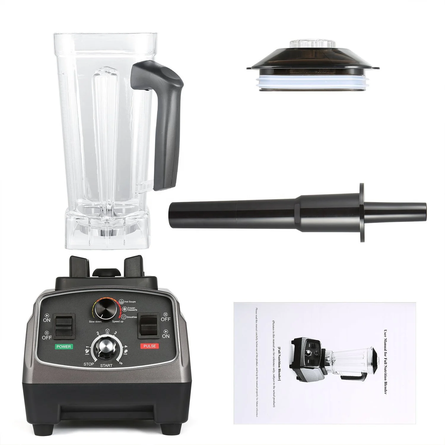 2500 Watt Commercial Industrial Smoothie king Dry Mill Vita Blenders