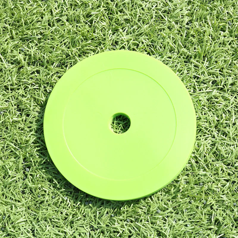 Custom Football Obstacles Training Soccer Field Marker Flat Disc Football Trainer 50 Pcs Round