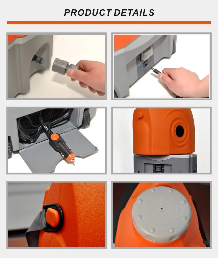 Home & Garden Cleaning Tool Multifunctional Portable Spray Washer Pressure Cleaner With 17L Water Tank manufacture