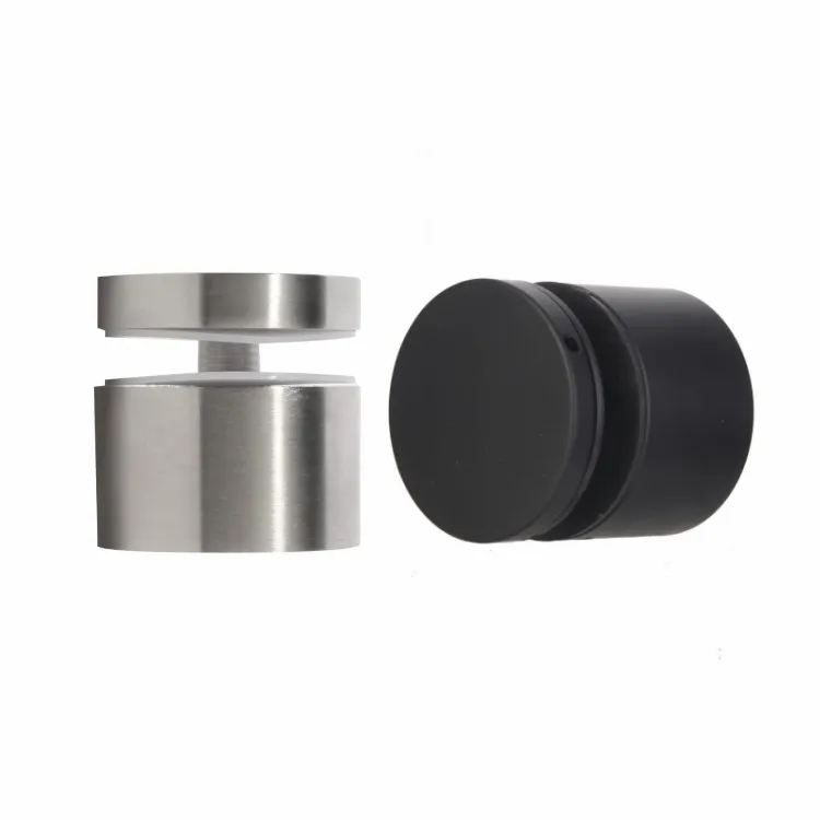 Glass Railing Standoff For Balcony Stair Railing Matte Black Railing