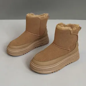 RD7340 Hot Sale Women's Winter Warm Cotton Snow Boots High-quality Fashionable Outdoor Snow Boots