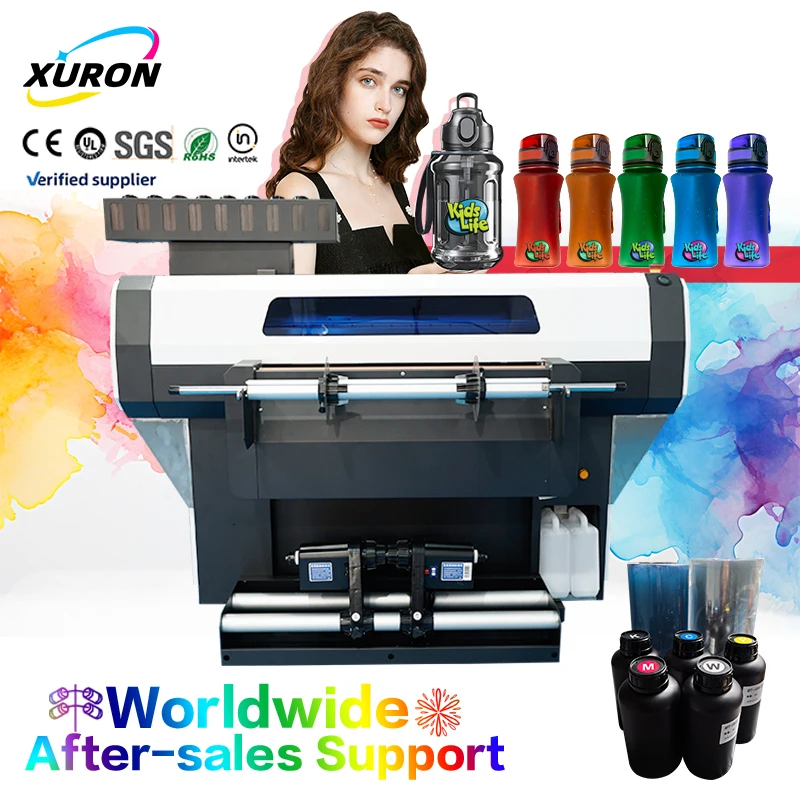 Xurong Fully Automatic Roll-to-Roll UV DTF Printer Multifunctional Expertise for Exceptional Transfer Results Condition New