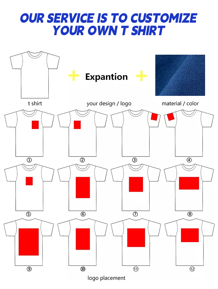 Premium T Shirt For Men High Quality,Custom Logo Unisex Cotton Thick ...