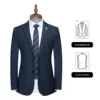 Navy Suit no slit