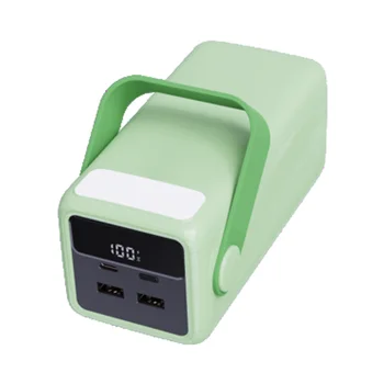 50000mAh big capacity 22.5W fast charging portable power bank power station with LED light