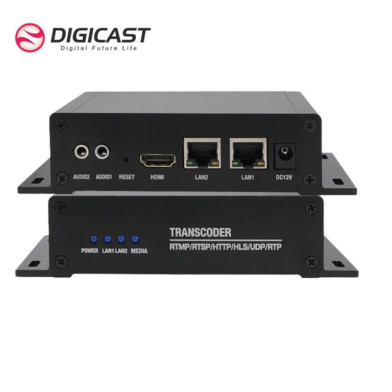 Digicast Ip Video Hardware 9 Channels Transcoder Real Time 4k Rtsp ...
