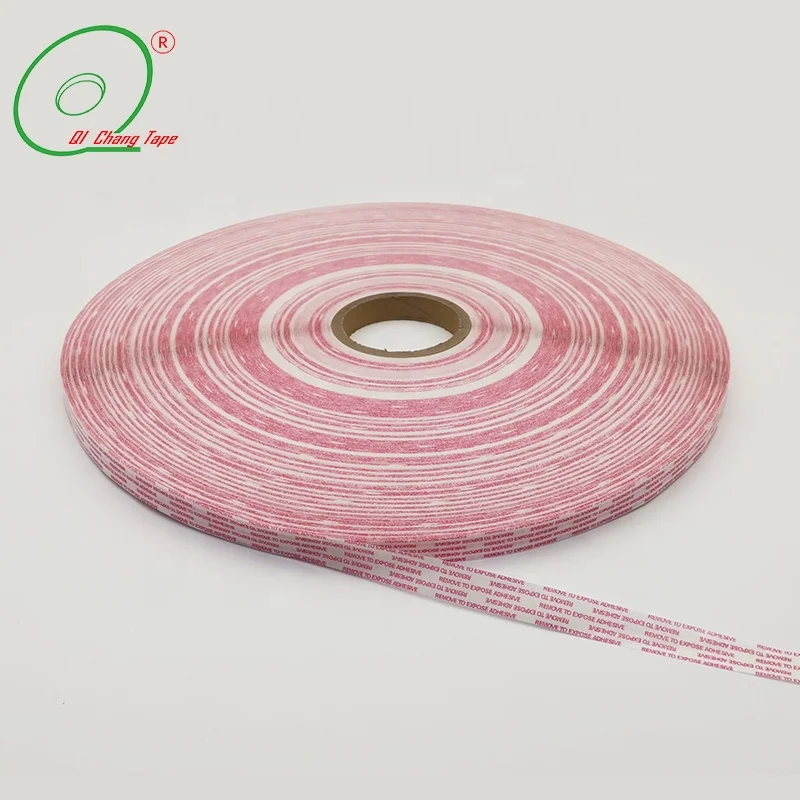 Bobbin Roll Double Sided Permanent Sealing Tape for Mailer Bag with Strong Adhesive Performance manufacture