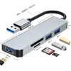 Silver-5 in 1-USB interface