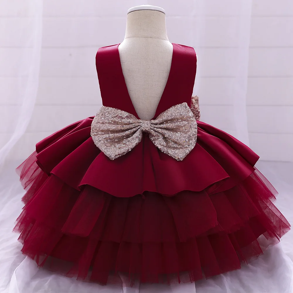 Baby Clothes Girls Birthday Dresses Party Wear Frock Design Wedding Dresses  - China Baby Girls Dresses and Tulle Dress price | Made-in-China.com